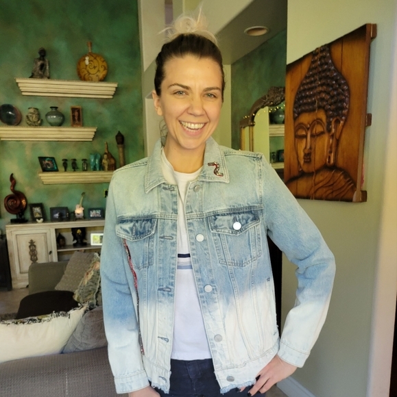 Rockstar jean jacket. - Picture 3 of 7